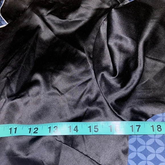 Zara satin pyjama piping style one  piece jumpsuit New - Picture 13 of 17